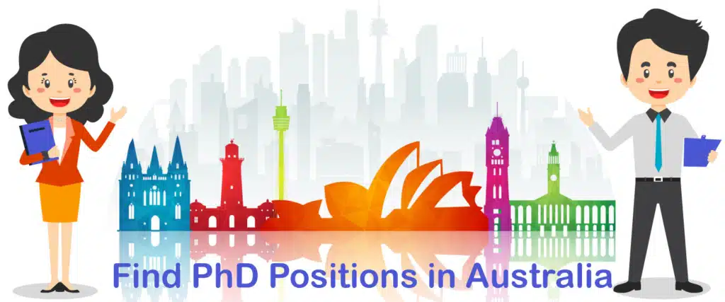 find PhD positions in australia