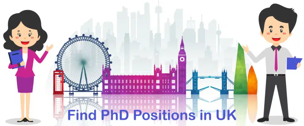 find PhD positions in uk