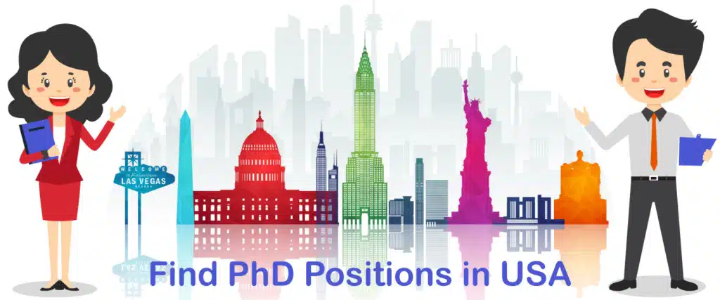 find PhD positions in usa
