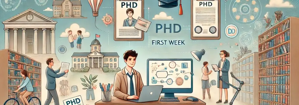 A Guide to Your First Week as a PhD Student