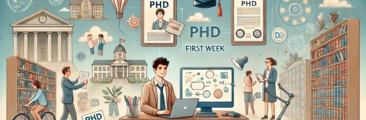 A Guide to Your First Week as a PhD Student