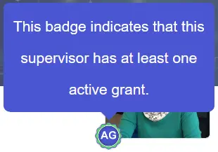 Supervisor has research grant - Applyindex
