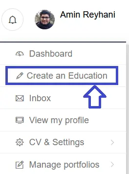 Create an Education - Applyindex