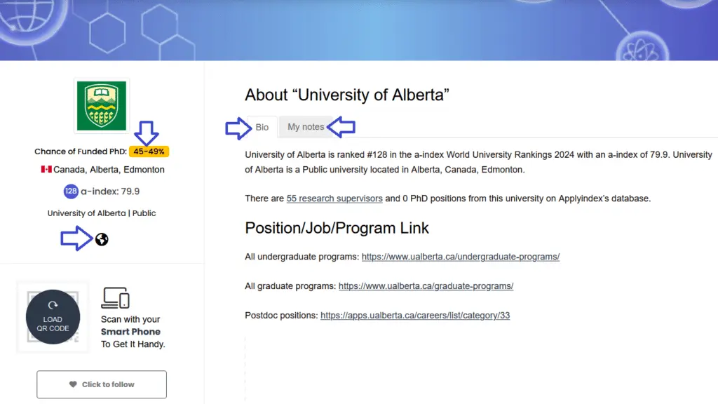 Explore Universities - Applyindex