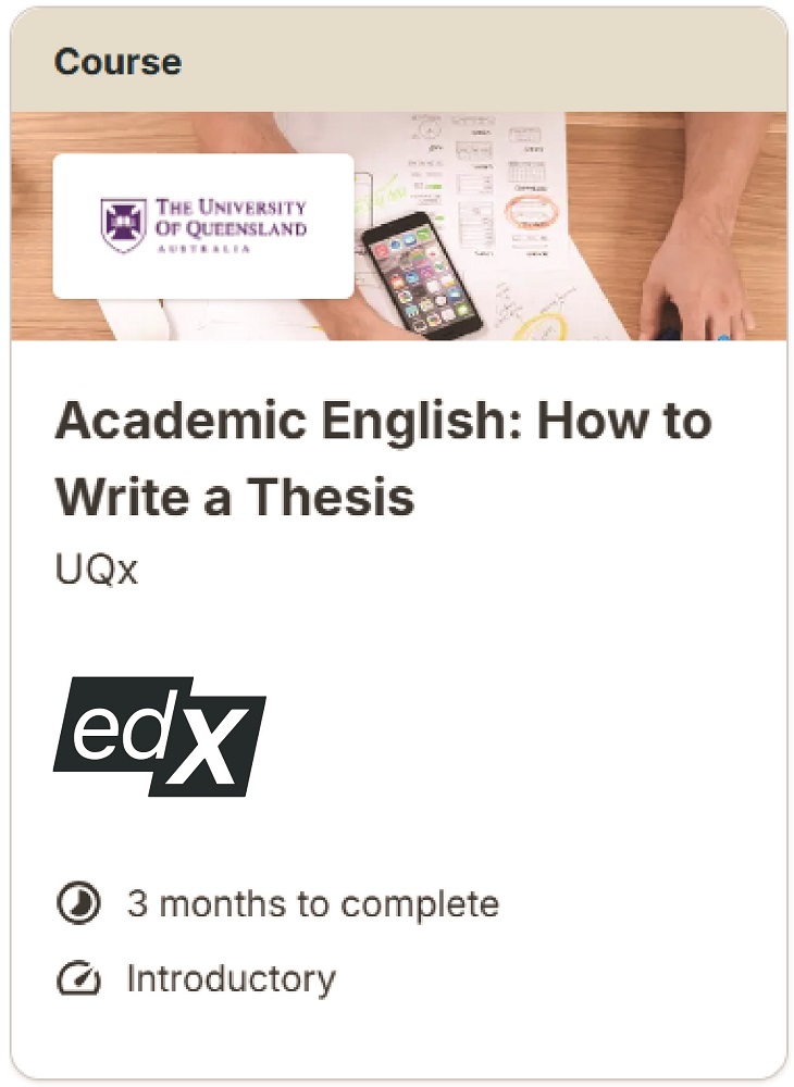 Academic English - How to Write a Thesis or Dissertation | Applyindex