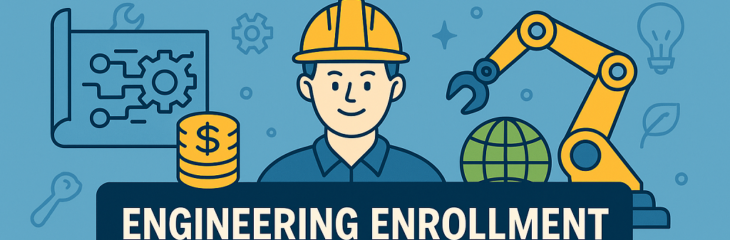 Engineering Enrollment Trends for International Students