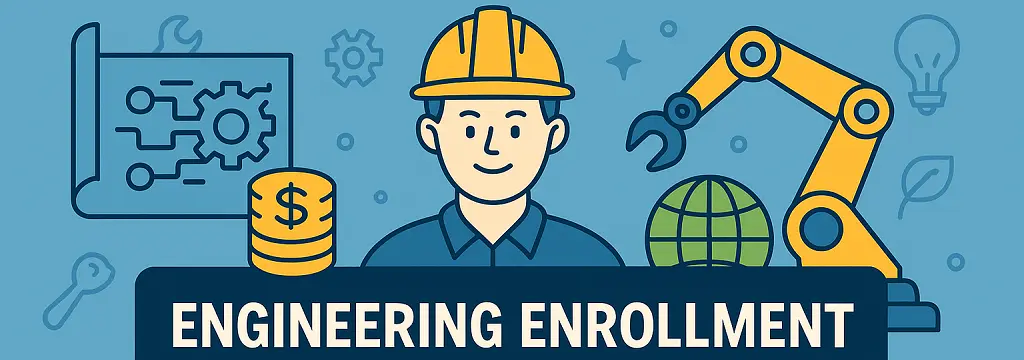 Engineering Enrollment Trends for International Students