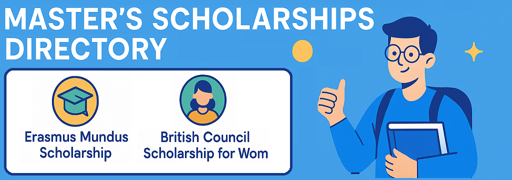 Master’s Scholarships Directory for International Students