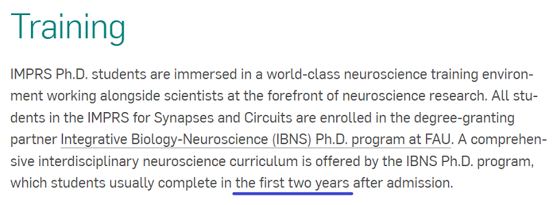 IMPRS for Synapses and Circuits