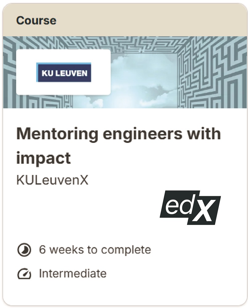 KULeuvenX - Mentoring engineers with impact | Applyindex