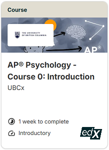 AP Psychology - Course 0 Introduction