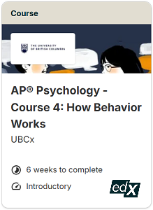 AP Psychology - Course 4 How Behavior Works