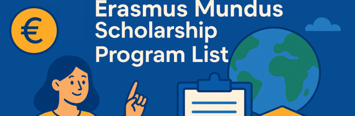 Erasmus Mundus Scholarship Program List: Updated 2025