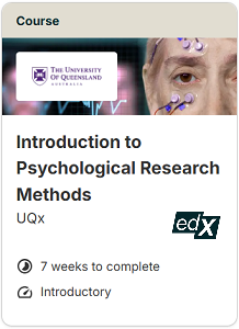 Introduction to Psychological Research Methods