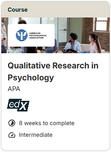 Qualitative Research in Psychology