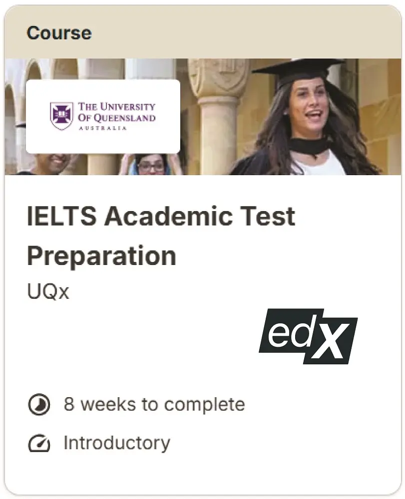 UQx - IELTS Academic Test Preparation | Applyindex