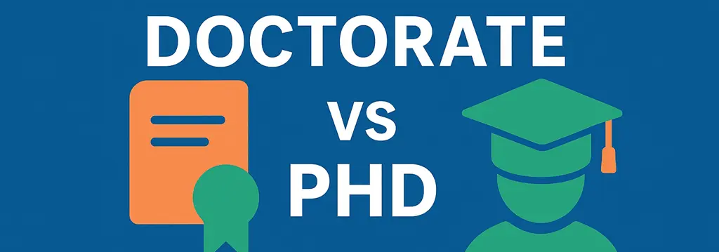 Doctorate vs PhD: Difference Between PhD and Doctorate | Applyindex