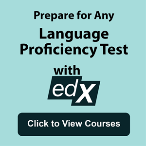 Language proficiency tests preparation with edX | Applyindex