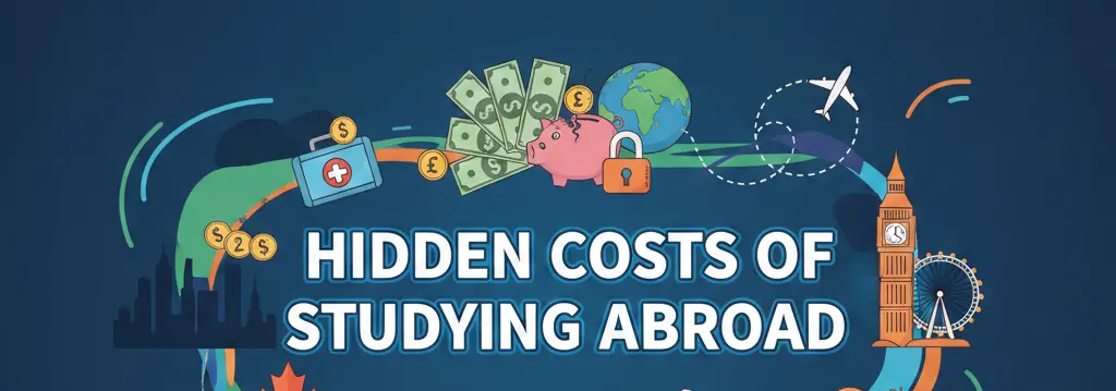 Hidden Costs of Studying Abroad: USA, UK, Canada & Australia Compared